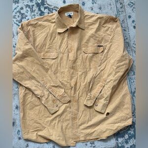 Magellan Outdoors Tan Lightweight Shirt Jacket